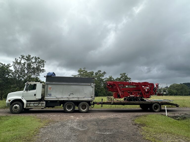 Tree Service Machinery for Land Clearing on the Sunshine Coast. Weed control, forestry mulching.